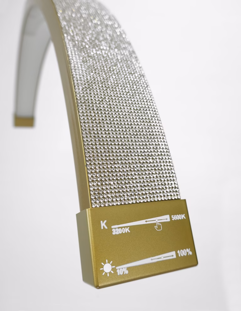 POL MOON II Gold Kristall